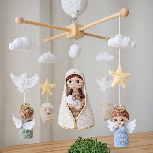 Móbile Nossa Senhora | Proteção e Fé Desde os Primeiros Sonhos