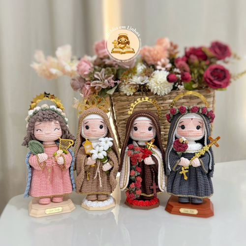 As Quatro Virtudes | Alma de Algodão - 15cm Cada